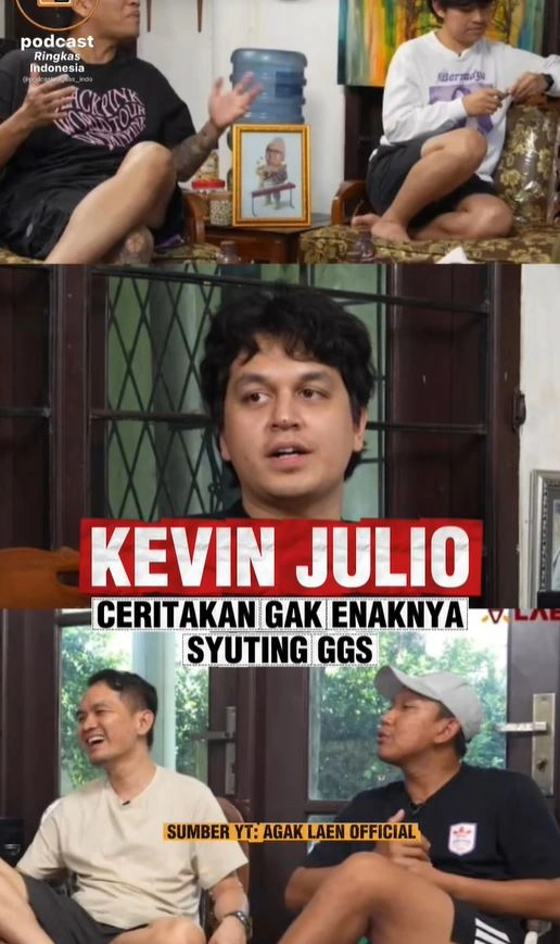 Kevin Julio Ceritakan Saat Syuting Ggs [Sumber: Tiktok Podcastringkas Indo]
