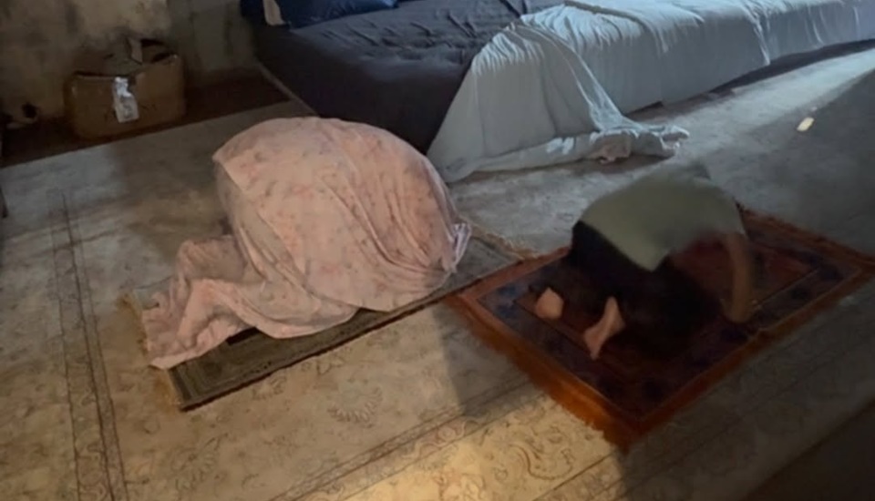Baim Wong Pamer Video Kiano Jadi Imam Salat [Instagram]