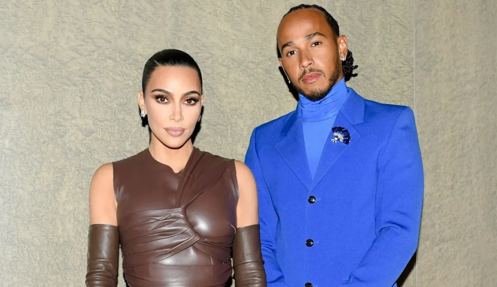 Kim Kardashian Lewis Hamilton Tampil Bersama Yahoo