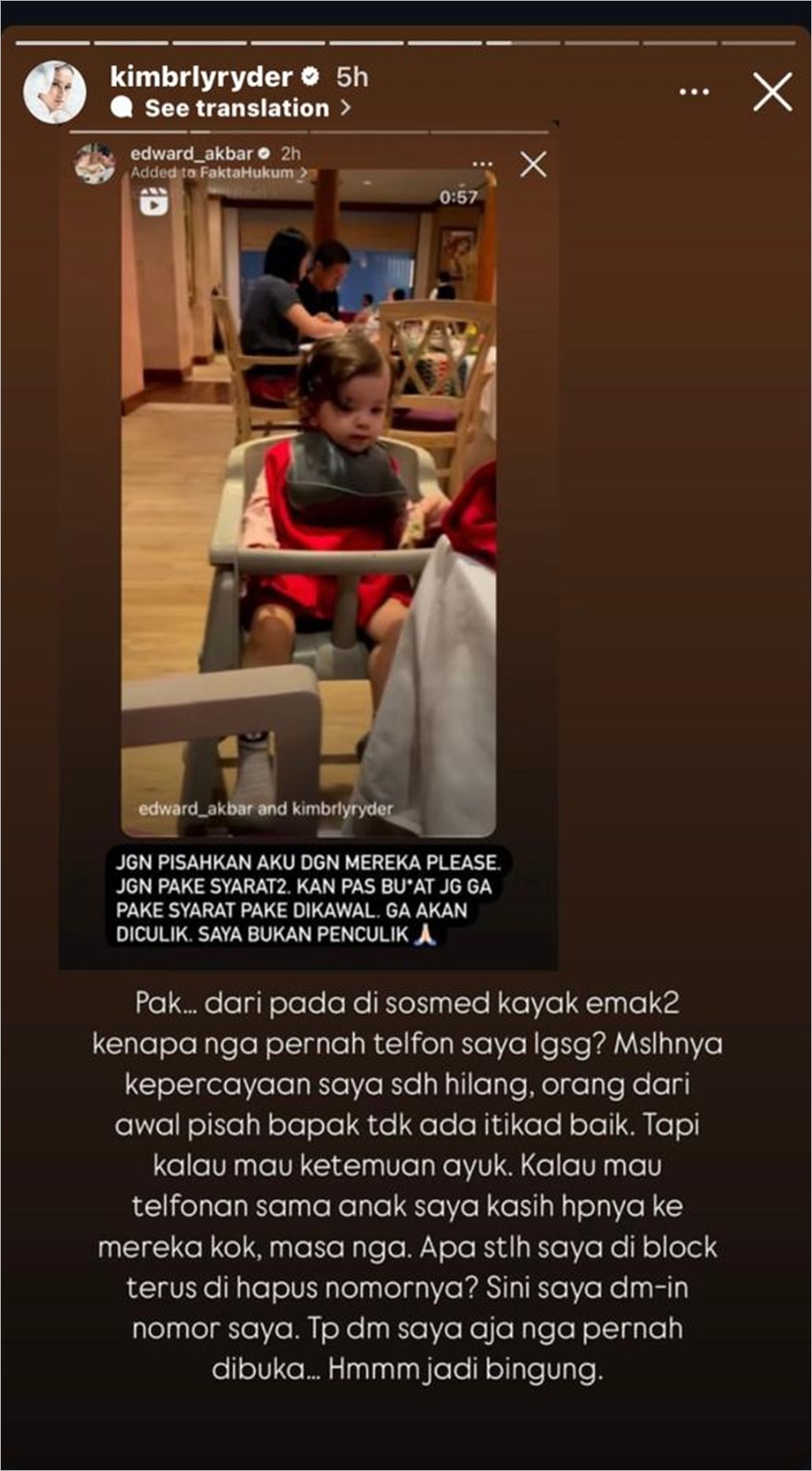 Kimberly Ryder Gak Nyesel Pernah Nikah Sama Edward Akbar