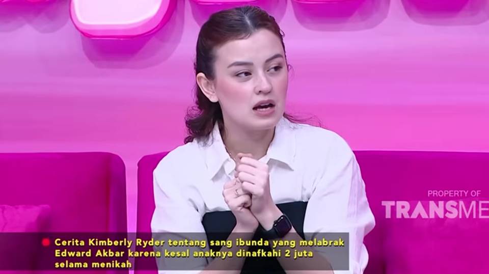 Terkuak! Ini Alasan Ibunda Kimberly Ryder Sampai Berani Labrak Edward Akbar