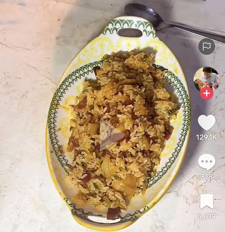 Kimchi Fried Rice Ala Na Daehoon (Tiktok)