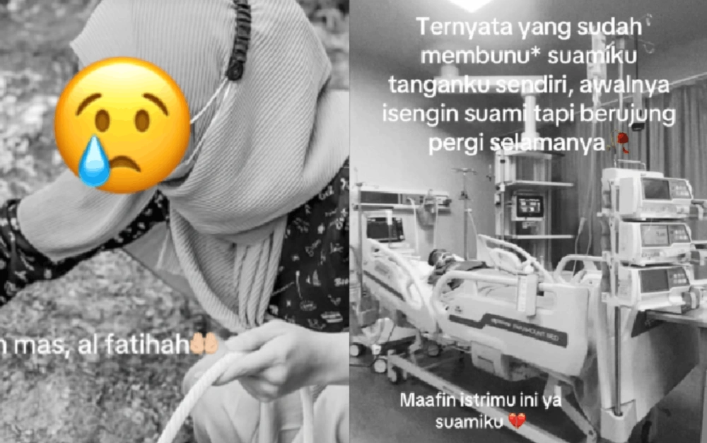 Kisah istri pencet jerawat suami hingga meninggal. [TikTok]