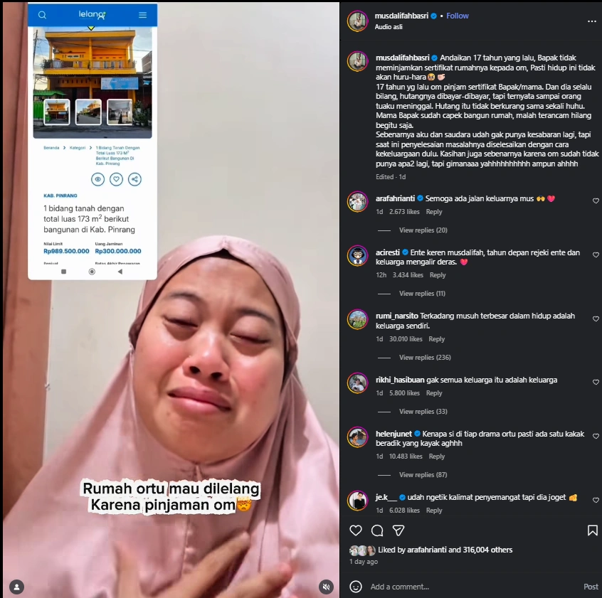 Kisah Pilu Komika Musdalifah Basri Cc Instagram