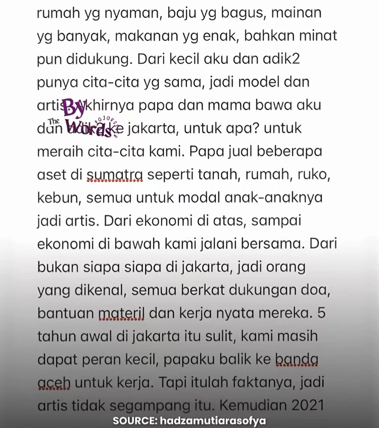 Klarifikasi Hadza Mutiara Sofya 2 [Tiktok]