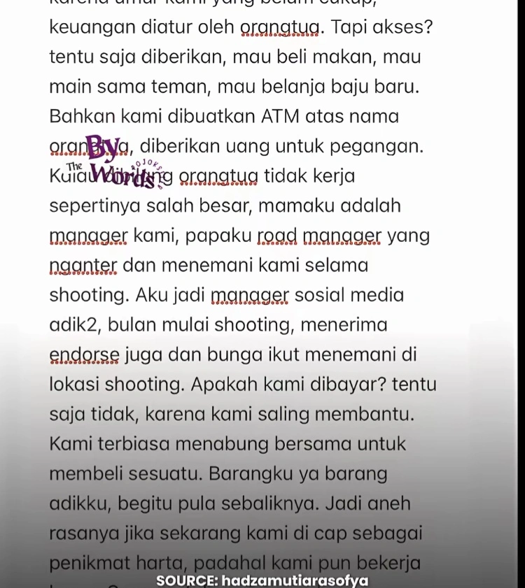 Klarifikasi Hadza Mutiara Sofya 4 [Tiktok]