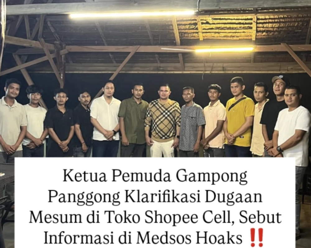 Klarifikasi Ketua Pemuda Gampong bersama Owner Dea Store atau Dea Star. [Instagram/aceh.viral]