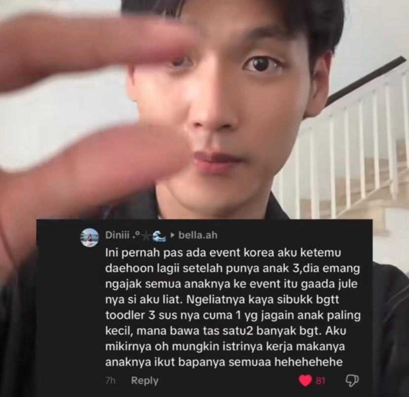Komenan Netizen Tentang Na Daehoon