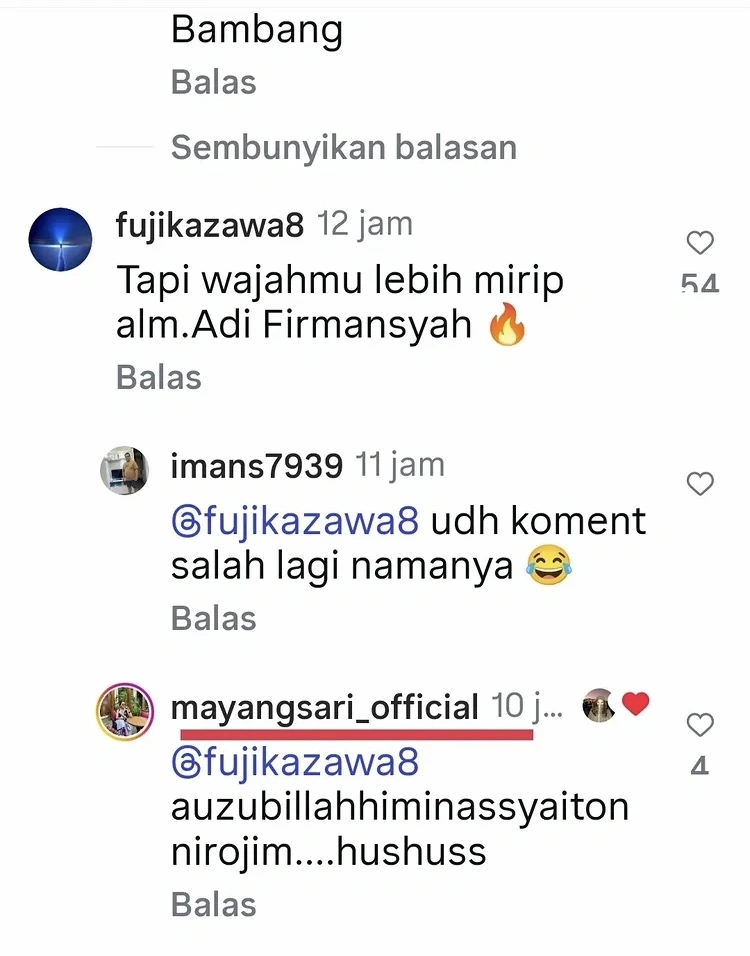 Komentar Netizen 2 (Instagram)