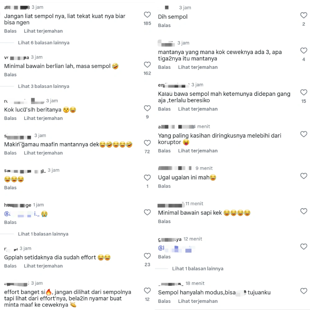 Komentar Netizen Instagram Pembasmi Kehaluan Real