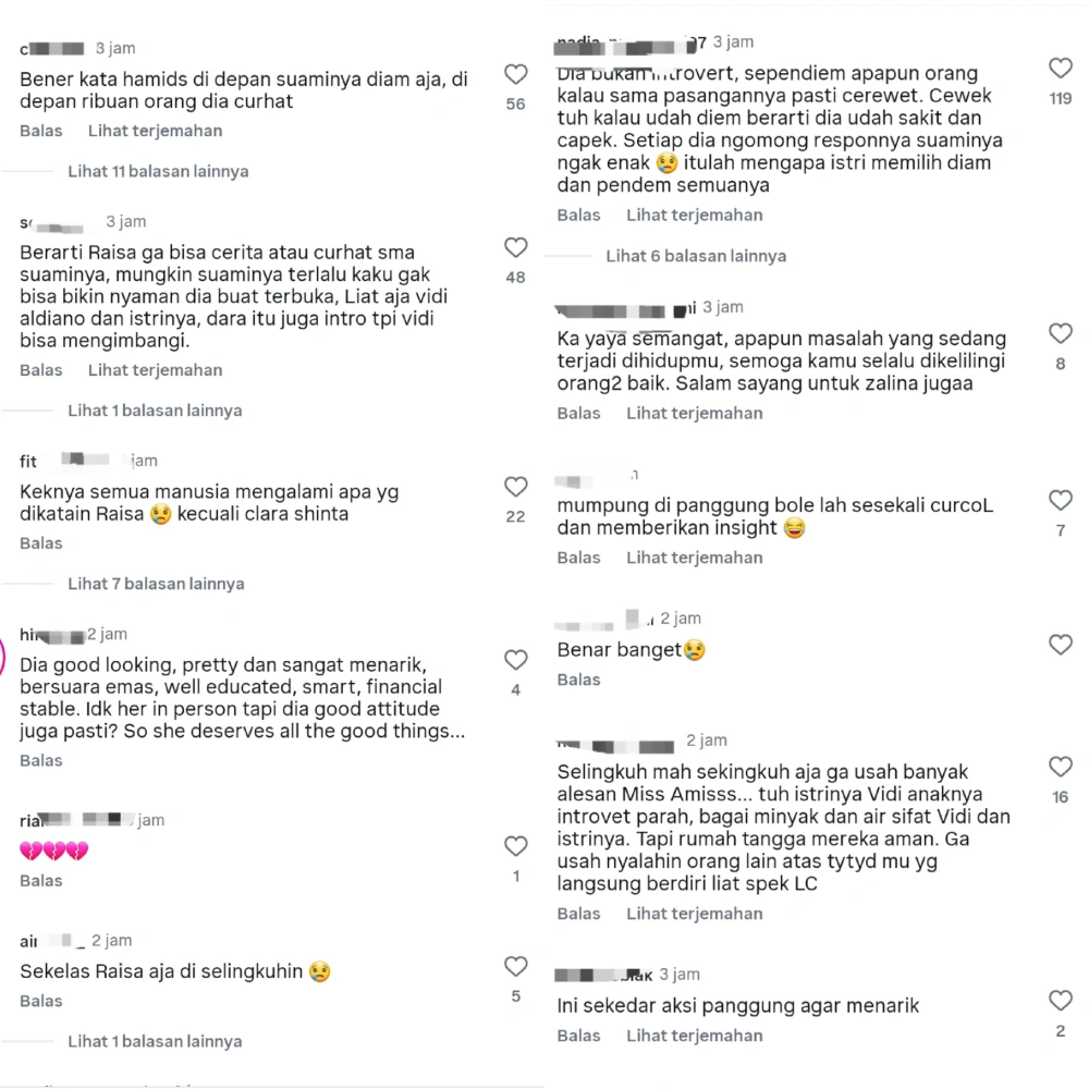 Komentar Netizen Instagram Rumpi Gosip