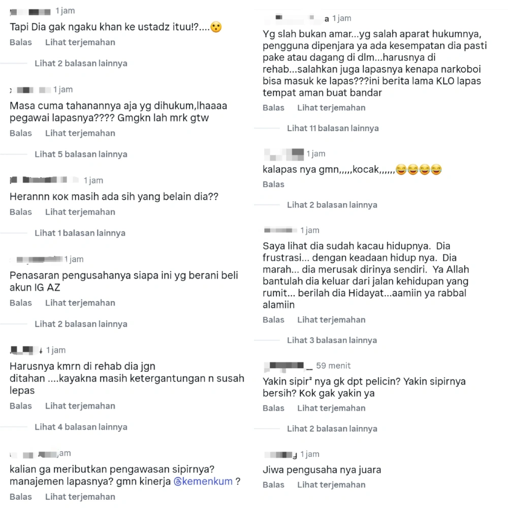 Komentar Netizen Unggahan Instagram Rumpi Gosip