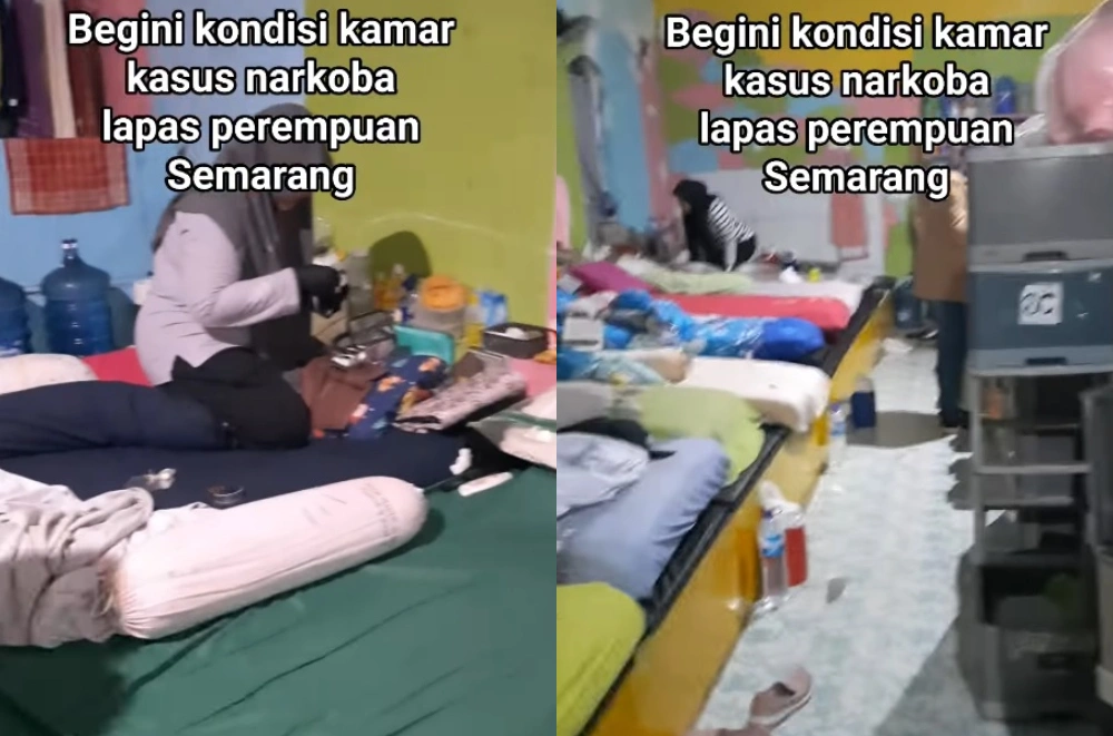 Ternyata Begini Kamar Lapas Perempuan Semarang, Netizen: Pantas Betah