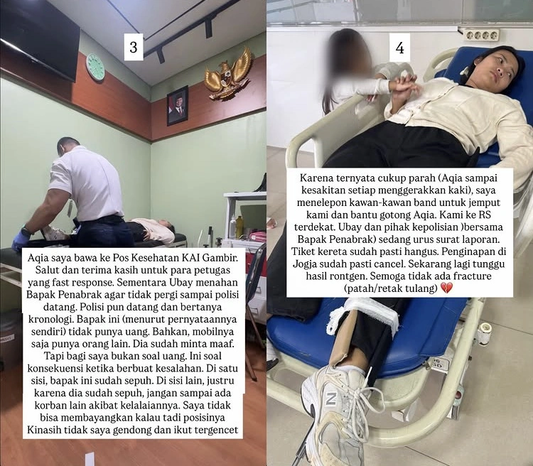 Kondisi Istri Fiersa Besari Usai Ditabrak Saat Di Rs Instagram