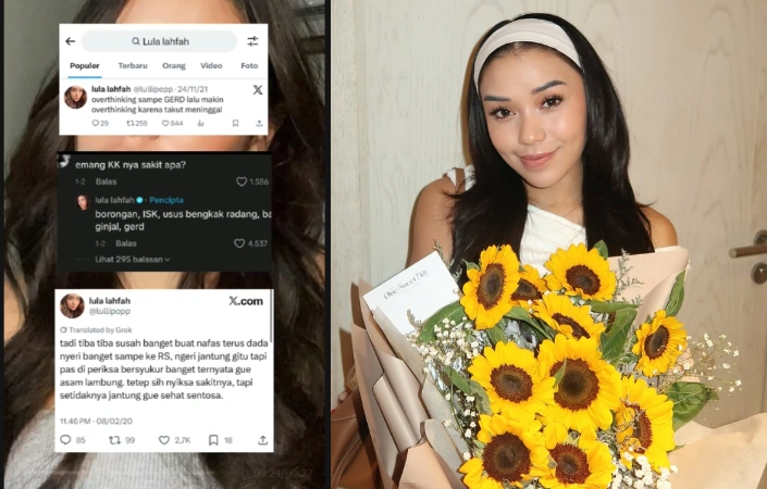 Kondisi Kesehatan Lula Lahfah Jadi Sorotan [Sumber Instagram dan Tiktok]