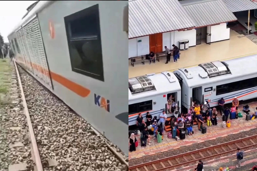Kondisi Luar Gerbong Kereta Anjlok Penumpang Dialihkan Ke Ka Lain Tiktok Infogarutraya Danalmukhtary Instagram Infocegatansukoharjo