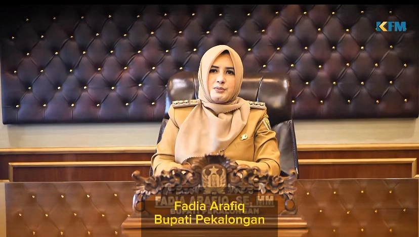 Bupati Pekalongan, Fadia Arafiq. (Tiktok)