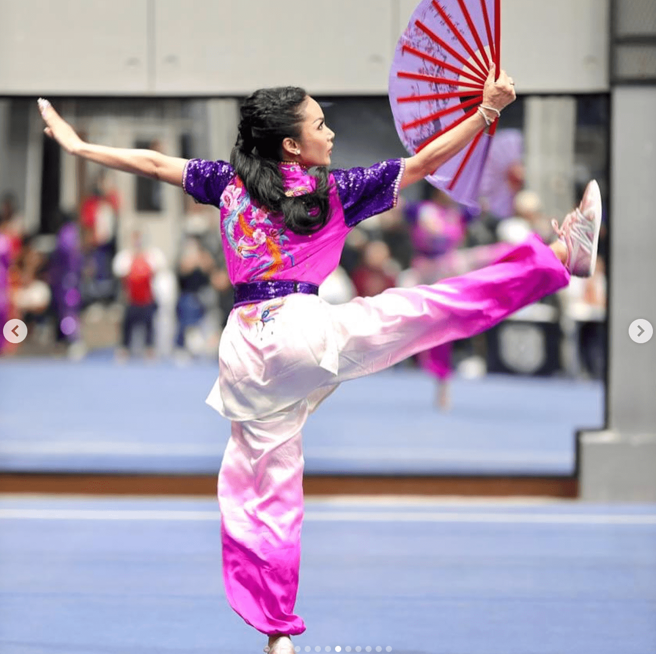 Krisdayanti Ikut Kontingen Wushu Indonesia Ke China.  [Instagram]