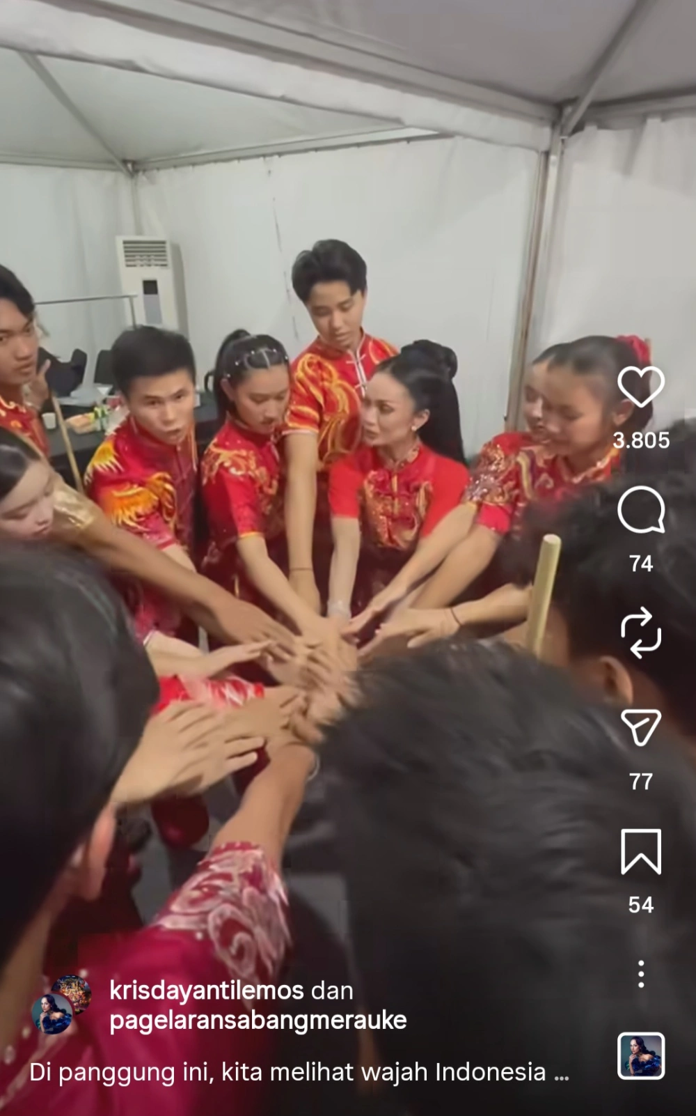 Krisdayanti Wushu [sumber: Instagram Krisdayantilemos]