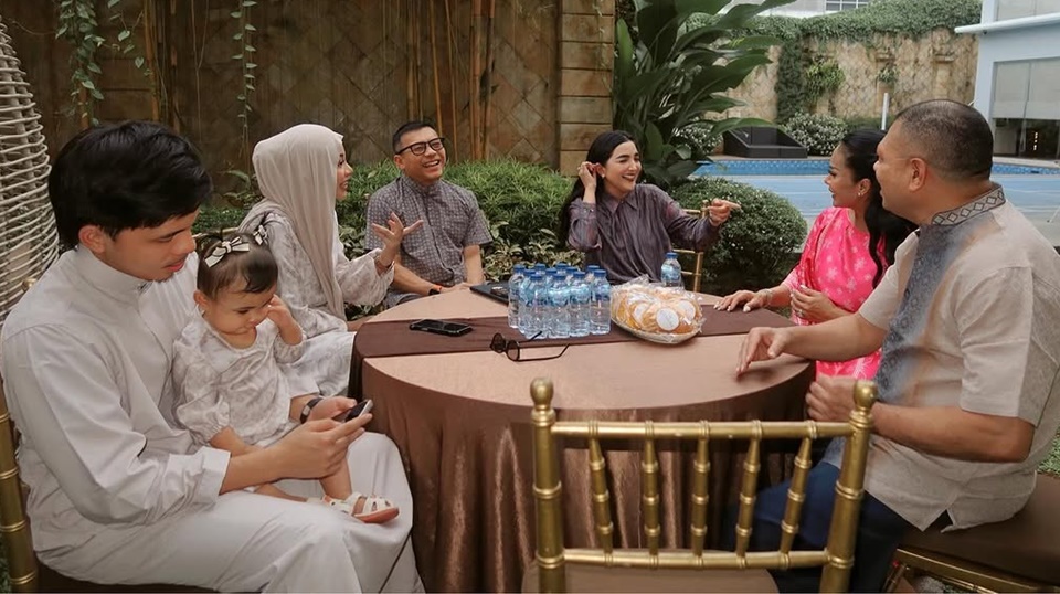 Keluarga Krisdayanti dan Ashanty Bukber [Instagram]