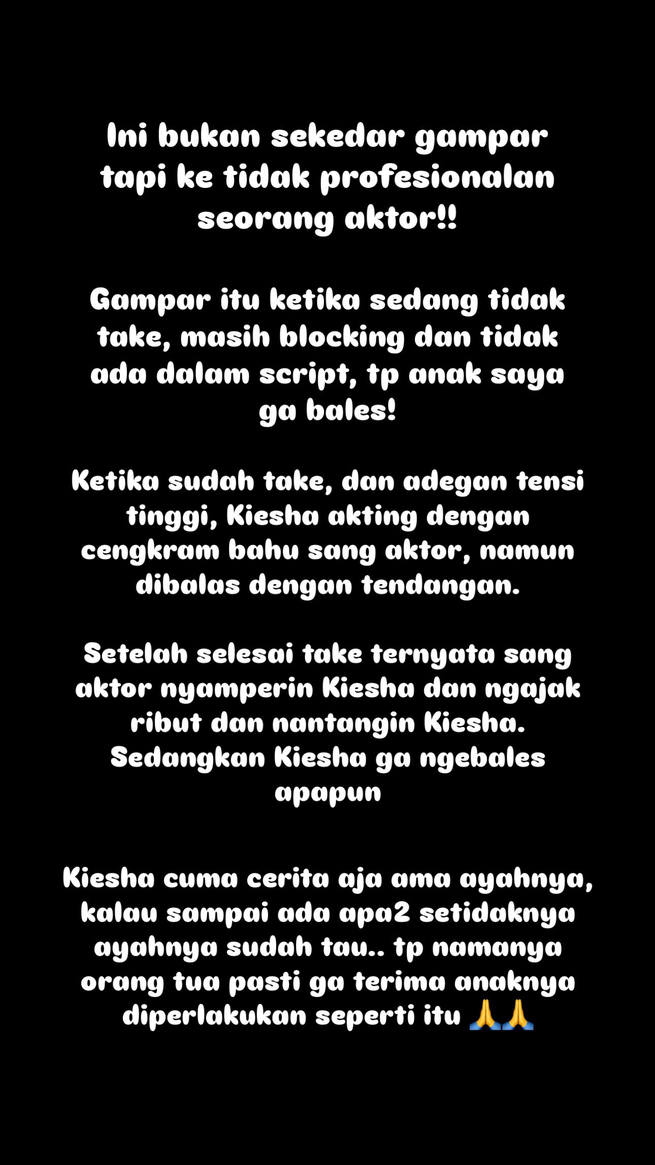 Inilah detik-detik Dimas Anggara menggampar Kiesha Alvaro