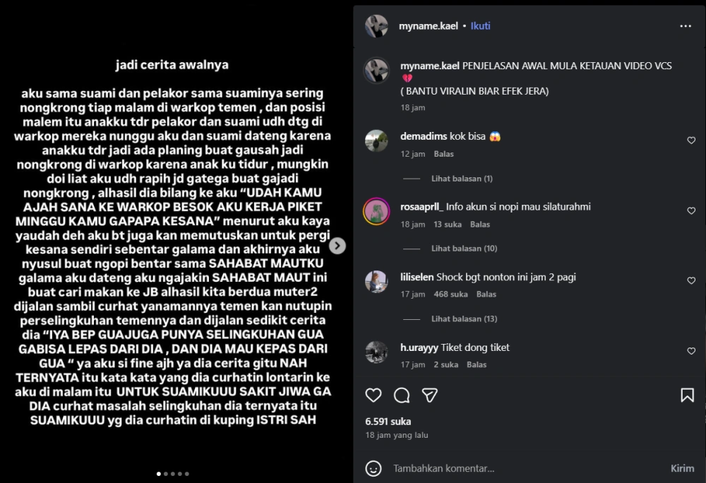 Kronologi Perselingkuhan Sahabat Adalah Maut Di Jakbar Cc Instagram