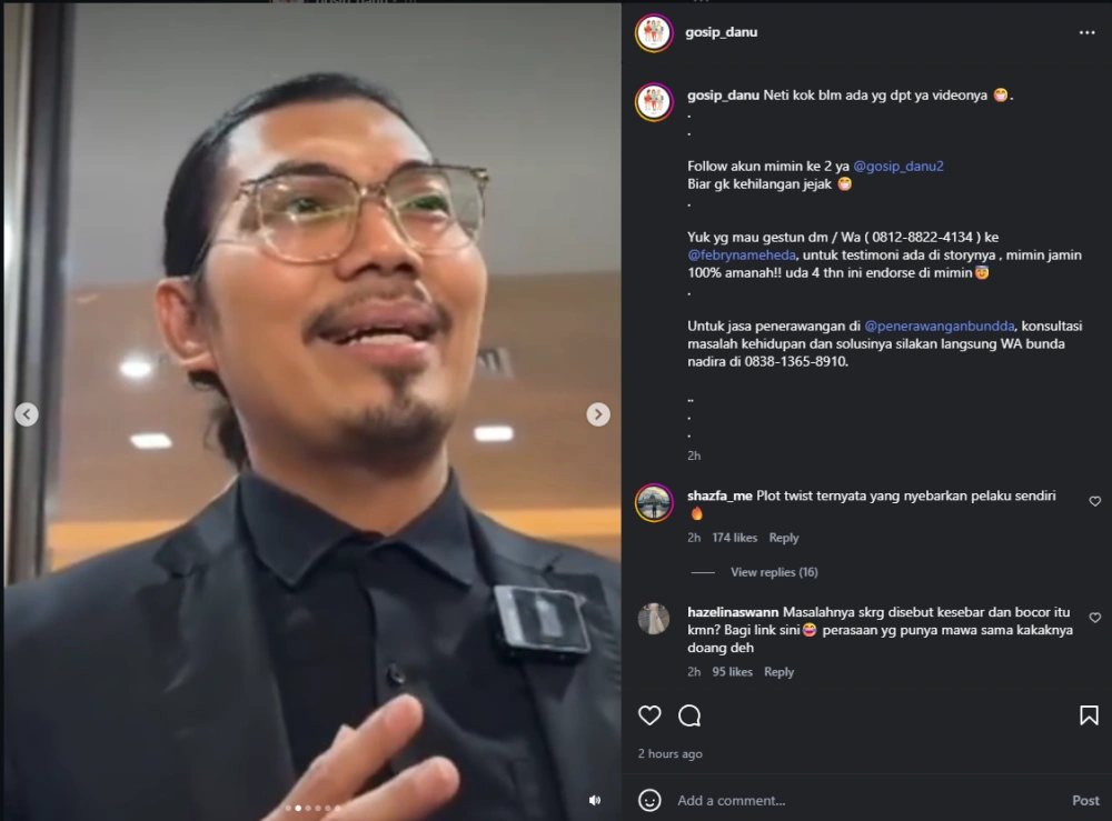 Kuasa Hukum Sebut Cctv Inara Rusli Dijual [Sumber: Instagram]