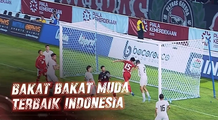 Laga Persahabatan U 17 Indonesia vs China [Instagram]