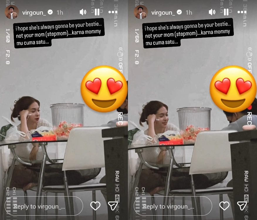 Momen manis Lindi Fitriyana dan Starla. (Instagram)