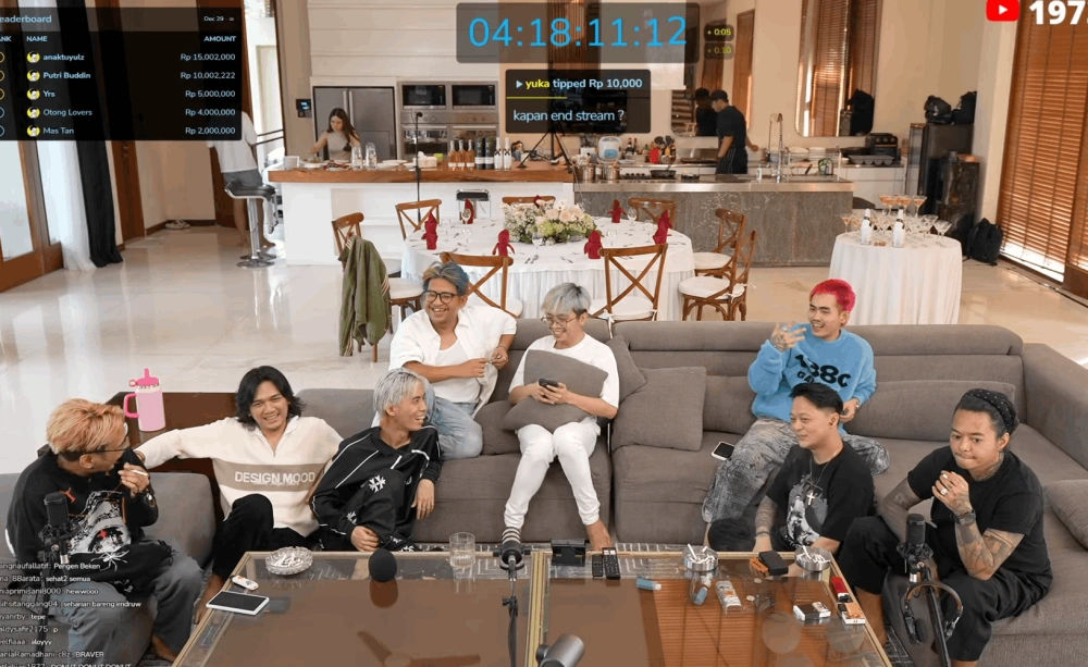 Marapthon yang sukses menarik perhatian publik. [YouTube]