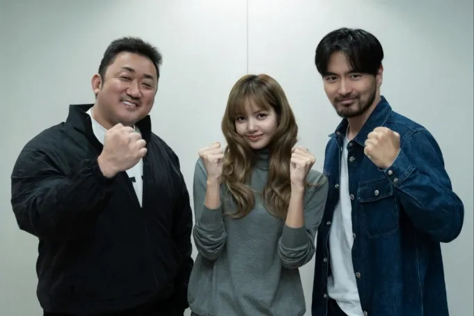 Lisa Blackpink Ma Dong Seok Dan Lee Jin Wook Netflix