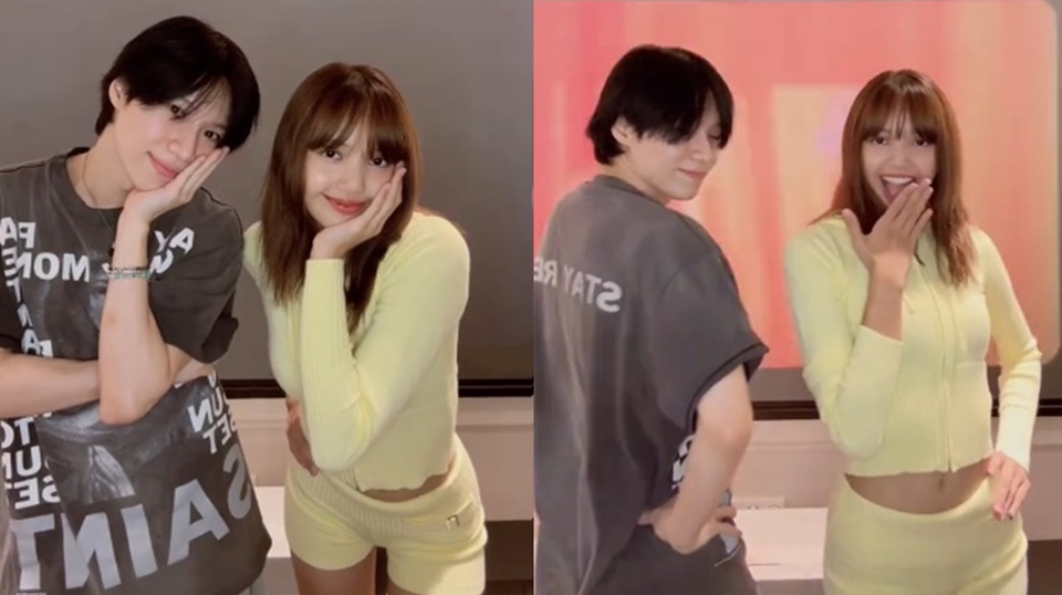 Lisa BLACKPINK Collabs Challenge Bareng Taemin SHINee Bikin Heboh