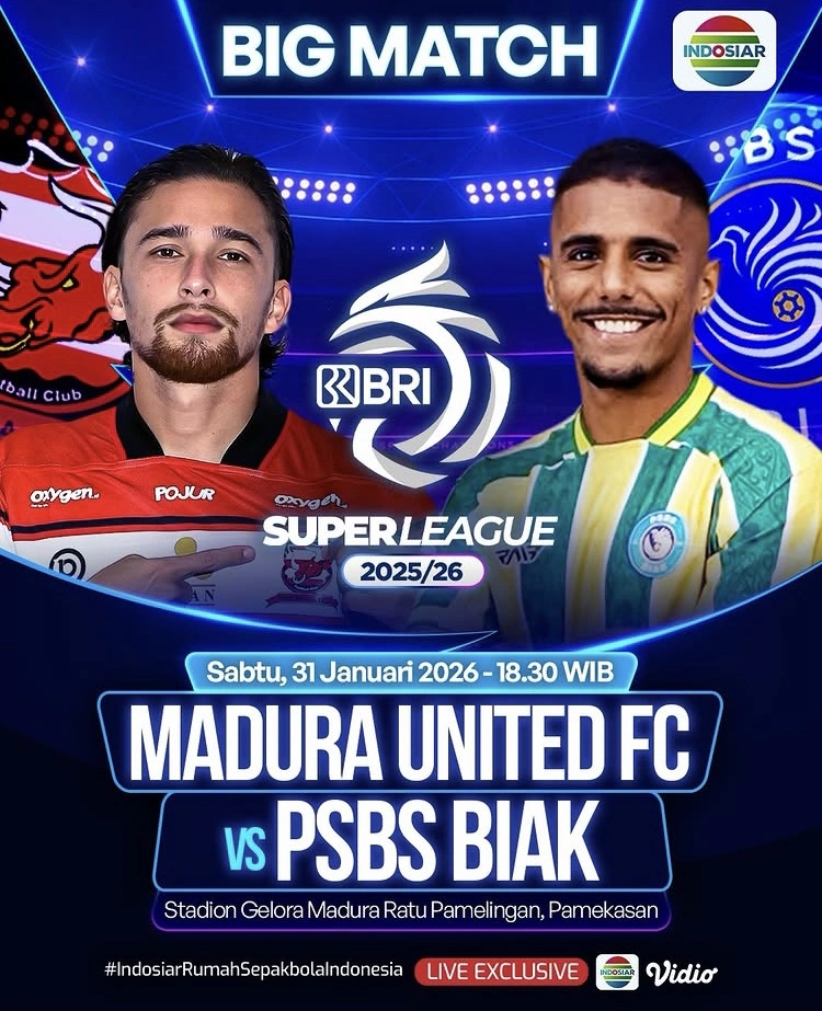Live Bri Super League Indosiar [Instagram]