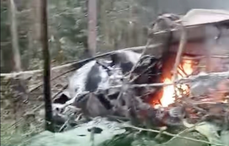 Lokasi Pesawat Pelita Air jatuh di Kaltara [Tiktok Koran Kaltara]