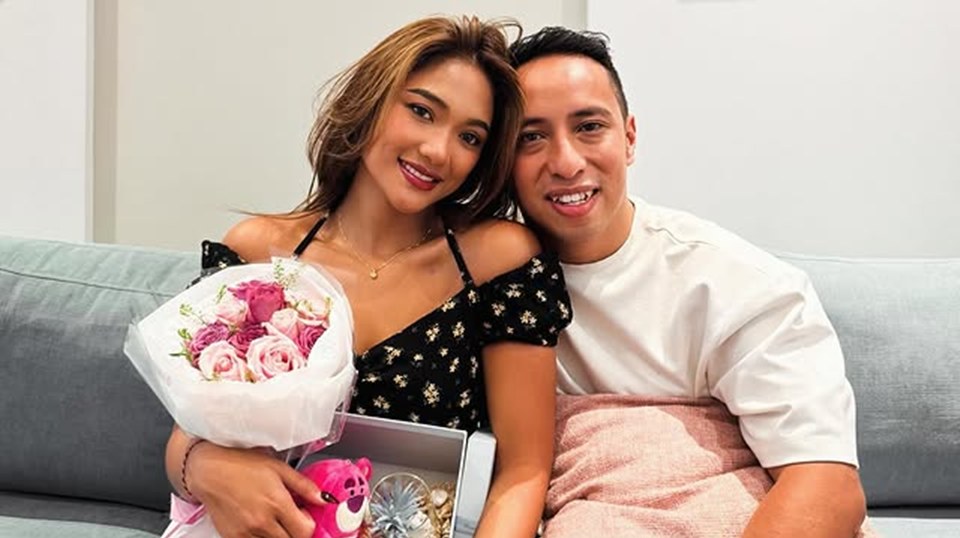 Marion Jola Balas Komentar Nyinyir Netizen yang Ngejek Fisik Pacarnya