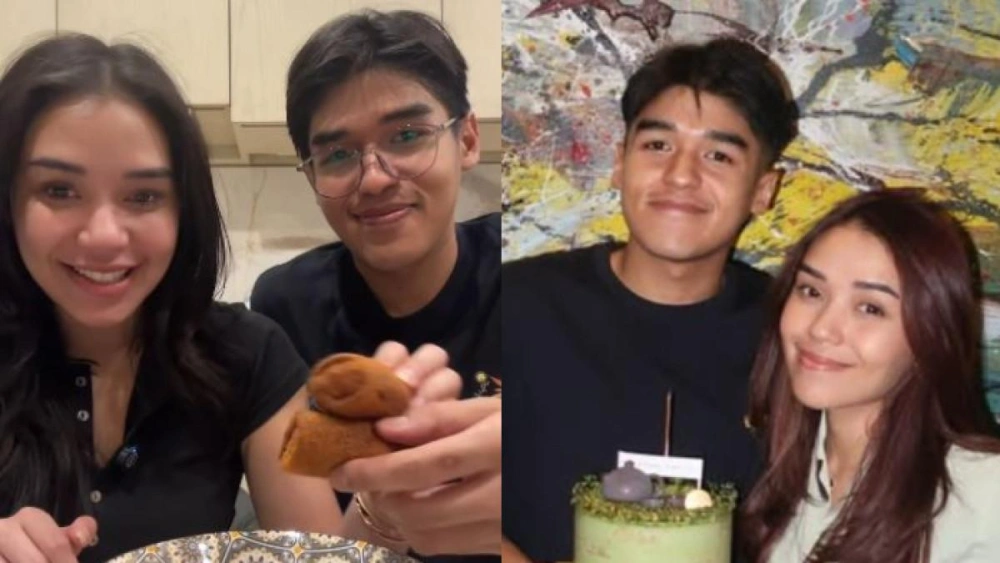 Lula Lahfah dan adiknya Shaquille. [Instagram]