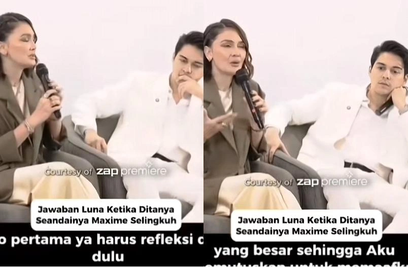 Luna Maya Dan Maxime