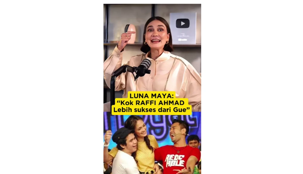 Luna Maya Ngaku Pernah Iri Dengan Kesuksesan Raffi Ahmad [Sumber: Youtube Podshort Id]