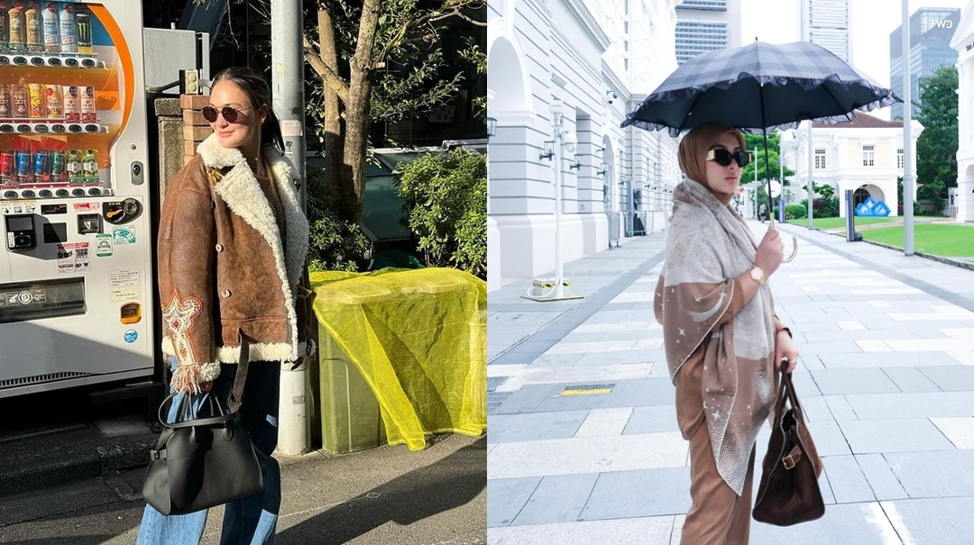 Luna Maya Pakai Tas Mirip Punya Syahrini, Mahal Mana?