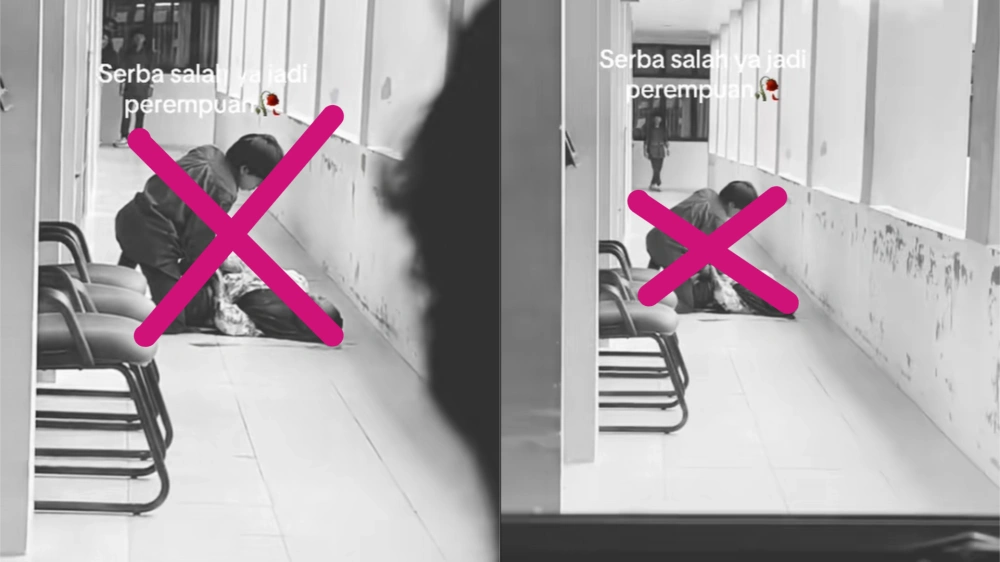 Mahasiswa Di Riau Nekat Bacok Mahasiswi Pakai Kapak [Sumber: Tiktok]