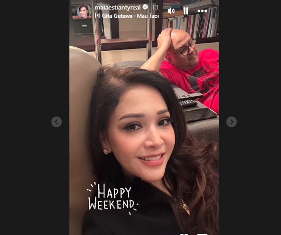 Maia Estianty Asyik Pamer Foto Manis Bareng Irwan Mussry Saat Diserang Ahmad Dhani [Instagram]