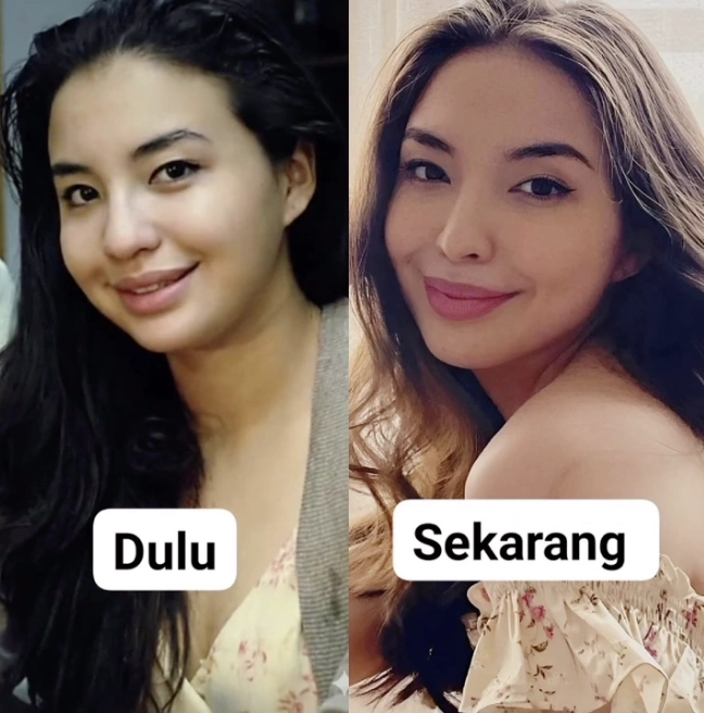 Manohara dulu dan sekarang. [Instagram]