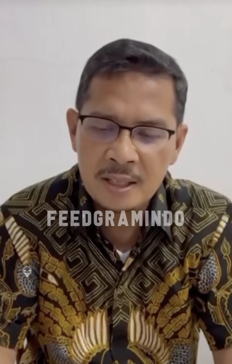Mantan Bupati Dharmasraya Adi Gunawan. [TikTok]