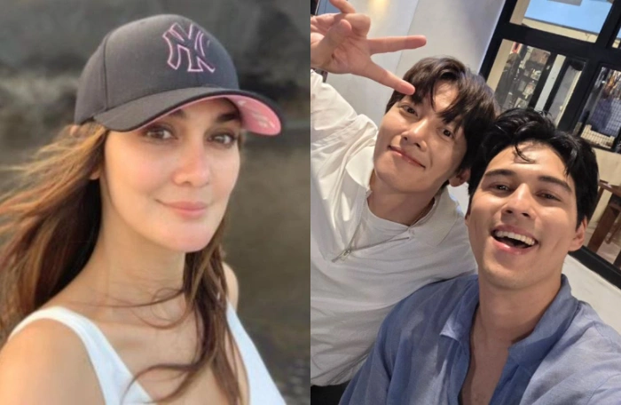 Maxime Bouttier Ajak Ji Chang Wook Sapa Luna Maya, Netizen Langsung Iri Tak Karuan