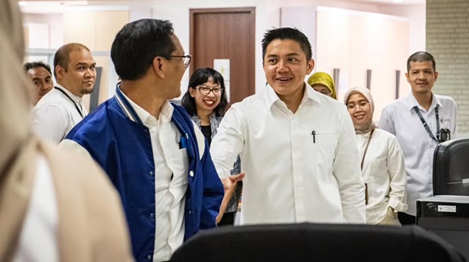 Mayor Teddy naik pangkat menjadi Letkol TNI.