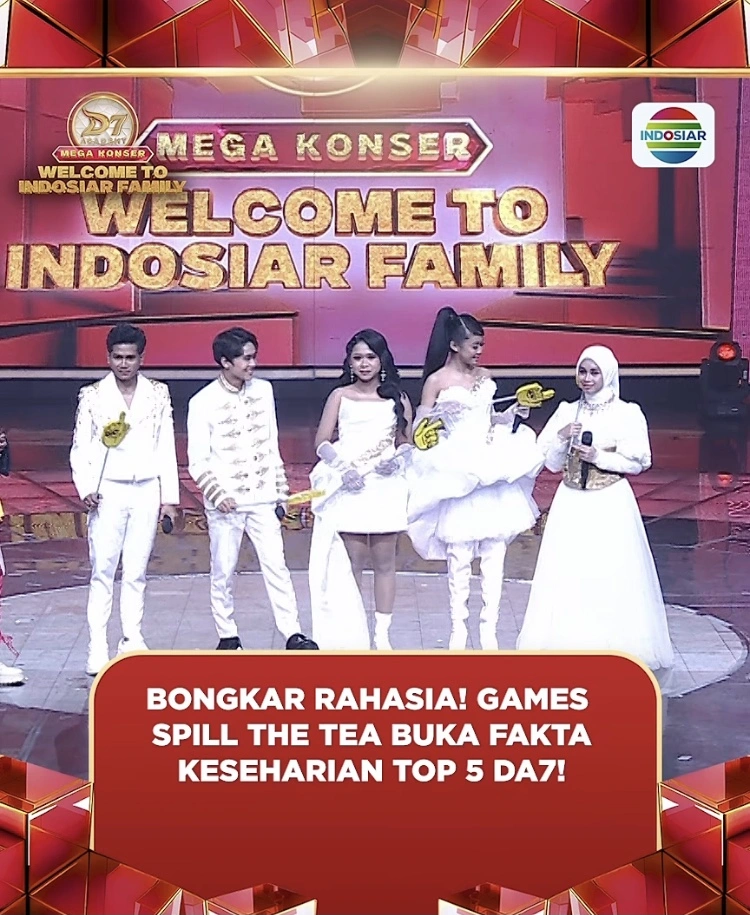 Mega Konser Da7 Welcome To Indosiar Family [Instagram]