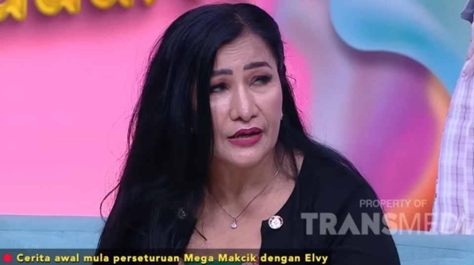 Viral! Mega Makcik Guling-guling di TV, Dendam Mendalam pada Elvy Sukaesih