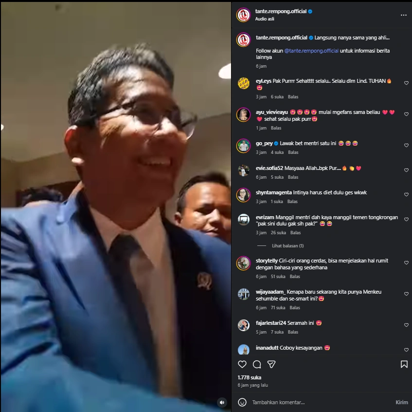 Menkeu Purbaya Beri Tips Mengelola Keuangan Untuk Gen Z