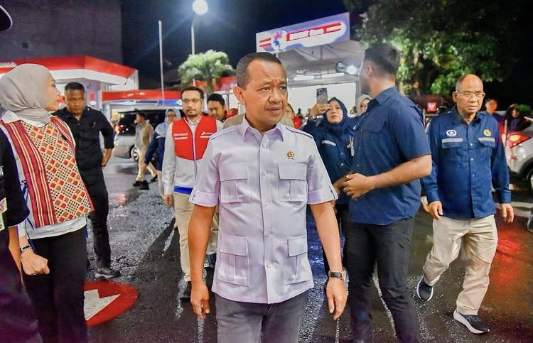 Menteri Bahlil Saat Berkunjung Ke Kabupaten Malang (Instagram)