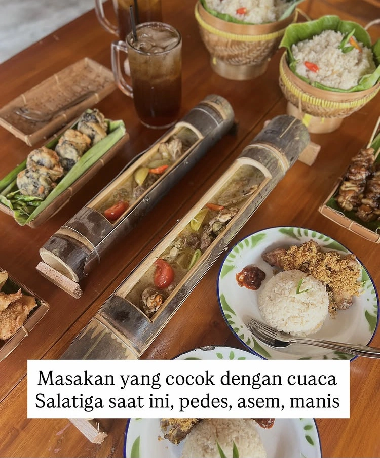 Menu Di Warung Kinasih (Instagram)